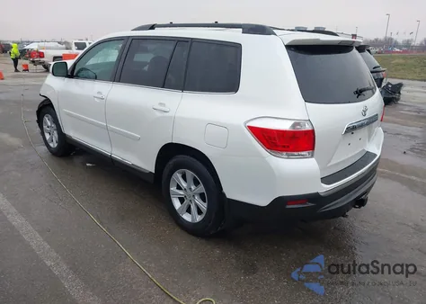 2011 Toyota Highlander Se V6 из США, поврежденный, VIN 5TDBK3EH0BS063098